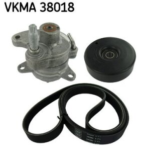 Комплект ремня генератора SKF VKMA 38018