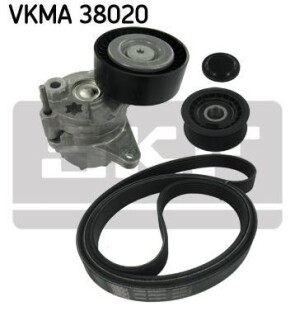 Комплект ремня генератора SKF VKMA 38020