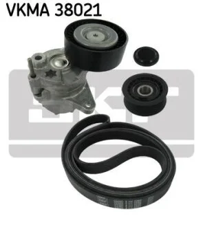 Комплект ремня генератора SKF VKMA 38021