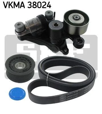 Комплект ремня генератора SKF VKMA 38024 (фото 1)