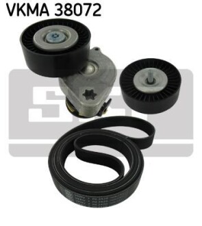 Комплект ремня генератора SKF VKMA 38072