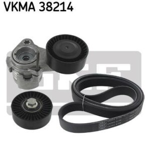 Комплект ремня генератора SKF VKMA 38214