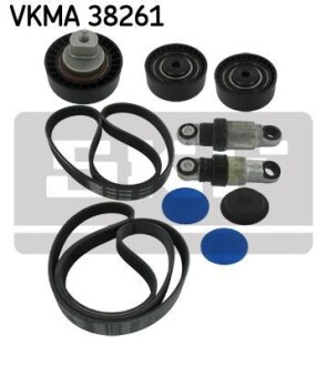 Комплект ремня генератора SKF VKMA 38261