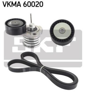 Комплект ремня генератора SKF VKMA 60020 (фото 1)