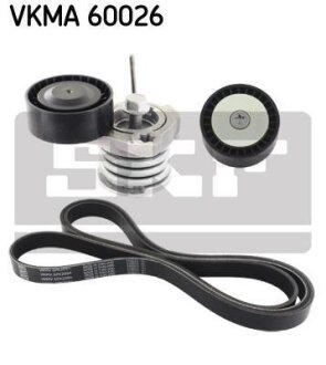 Комплект ремня генератора SKF VKMA 60026