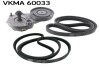 Комплект ремня генератора SKF VKMA 60033 (фото 1)