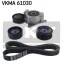 Комплект ремня генератора SKF VKMA 61030 (фото 1)