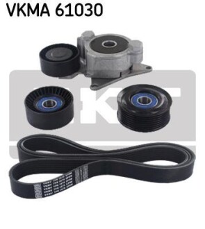 Комплект ремня генератора SKF VKMA 61030