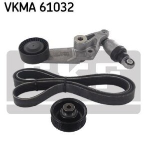 Комплект ремня генератора SKF VKMA 61032