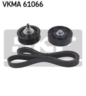 Комплект ремня генератора SKF VKMA 61066