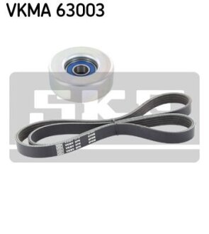 Комплект ремня генератора SKF VKMA 63003