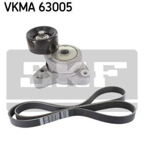 Комплект ремня генератора SKF VKMA 63005