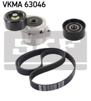 Комплект ремня генератора SKF VKMA 63046