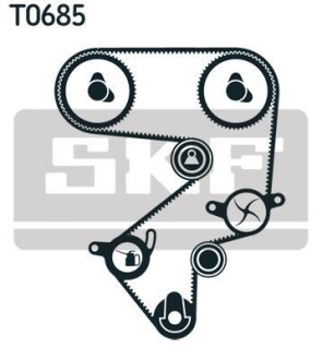 Комплект ремня ГРМ SKF VKMA 91013