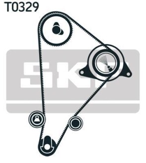 Комплект ремня ГРМ SKF VKMA 91122