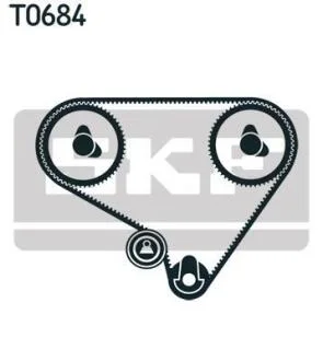 Комплект ремня ГРМ SKF VKMA 92006