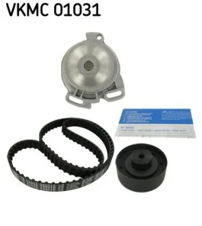 Ремень ГРМ, комплект с водяным насосом SKF VKMC 01031