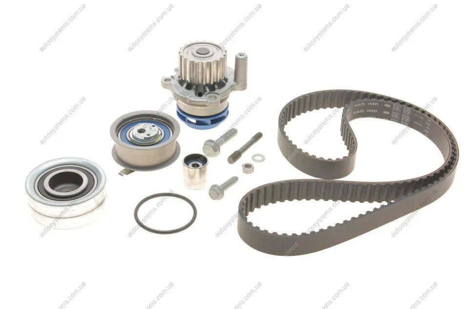 Комплект ГРМ + помпа Skoda Octavia/VW Golf IV 1.9 TDI 96-05 (25x141z) SKF VKMC 01130 (фото 1)