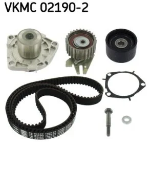 Ремень ГРМ, комплект с водяным насосом SKF VKMC 02190-2