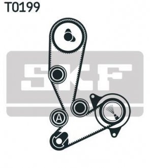 Комплект ГРМ + помпа Fiat Ducato 2.3JTD 02- SKF VKMC 02390 (фото 1)