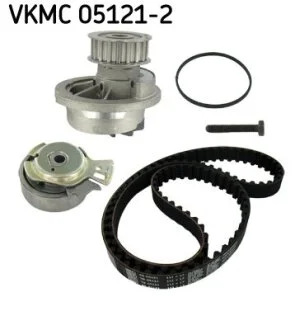 Ремень ГРМ, комплект с водяным насосом SKF VKMC 05121-2