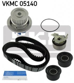 Комплект ГРМ, пас+ролик+помпа SKF VKMC 05140 (фото 1)