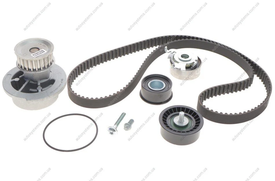 Комплект ГРМ + помпа Opel Astra F/Vectra B 1.4/1.6 16V 94-05 SKF VKMC 05150-3 (фото 1)