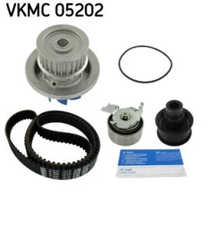 Ремень ГРМ, комплект с водяным насосом SKF VKMC 05202