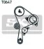 Комплект ГРМ + помпа Renault Trafic/Opel Vivaro 1.9dCi 01- (132x26) SKF VKMC 06127 (фото 2)