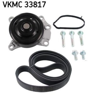 Комплект ремня генератора SKF VKMC 33817