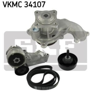 Комплект ремня генератора SKF VKMC 34107