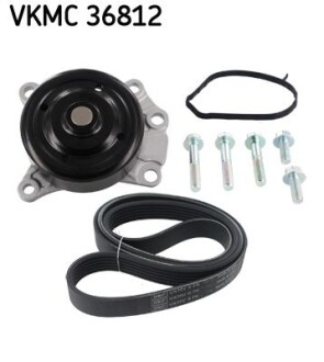 Комплект ремня генератора SKF VKMC 36812