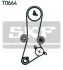 Комплект ГРМ + помпа Hyundai Santa Fe/Tucson 2.0/2.2 CRDi 01-12 SKF VKMC 95660-3 (фото 2)