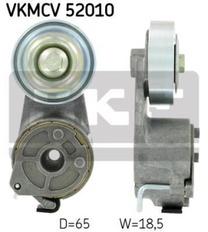 Ролик натяжной ремня поликлинового (приводного) SKF VKMCV 52010