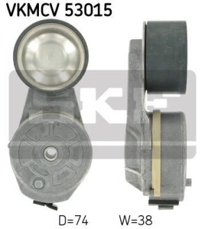 Ролик натяжной ремня поликлинового (приводного) SKF VKMCV 53015