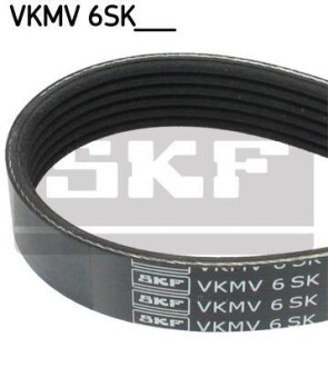 Поликлиновый ремень SKF VKMV 6SK1019