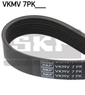 Поликлиновый ремень 7PK1093 SKF VKMV 7PK1093