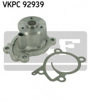 Помпа води Renault Clio/Scenic/Megane/Kangoo/Nissan Qashqai/Juke 0.9-1.2-1.4TCe/1.6 09- SKF VKPC 92939 (фото 1)