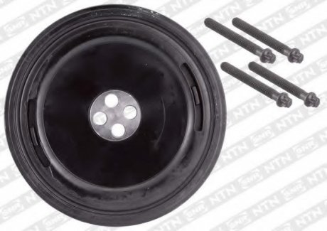 Шків колінвалу BMW 3 (E46)/5 (E39)/X5 (E53) 3.0D 98-05 (+ к-кт болтів) SNR NTN DPF350.04K1