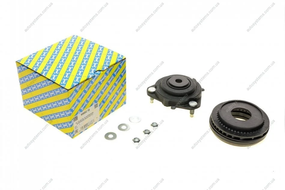 Подушка амортизатора (переднього) + підшипник Ford Fiesta V/Fusion/Mazda 2 1.2-1.6 01- SNR NTN KB652.10 (фото 1)