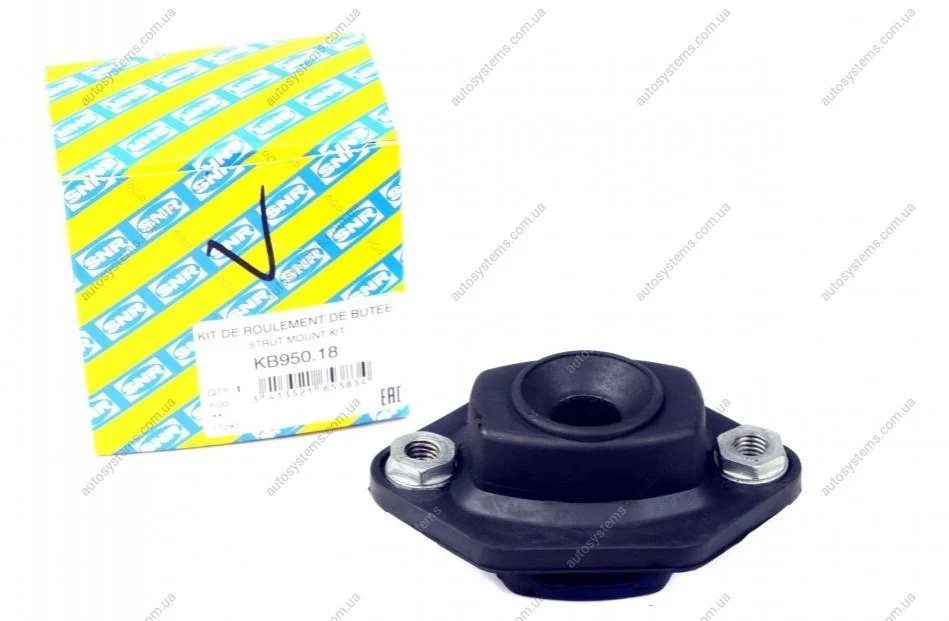 Подушка амортизатора (заднього) BMW 1 (E87/88/82)/3 (E90/91/93) 1.6-3.0D 03- SNR NTN KB950.18 (фото 1)