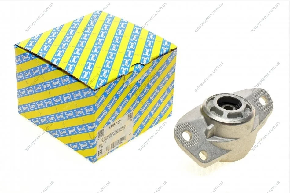 Подушка амортизатора (заднього) Audi A3/Seat Leon/ToledoIII/VW Golf/Jetta/Passat/Sharan/Tiguan 05- SNR NTN KB957.07 (фото 1)