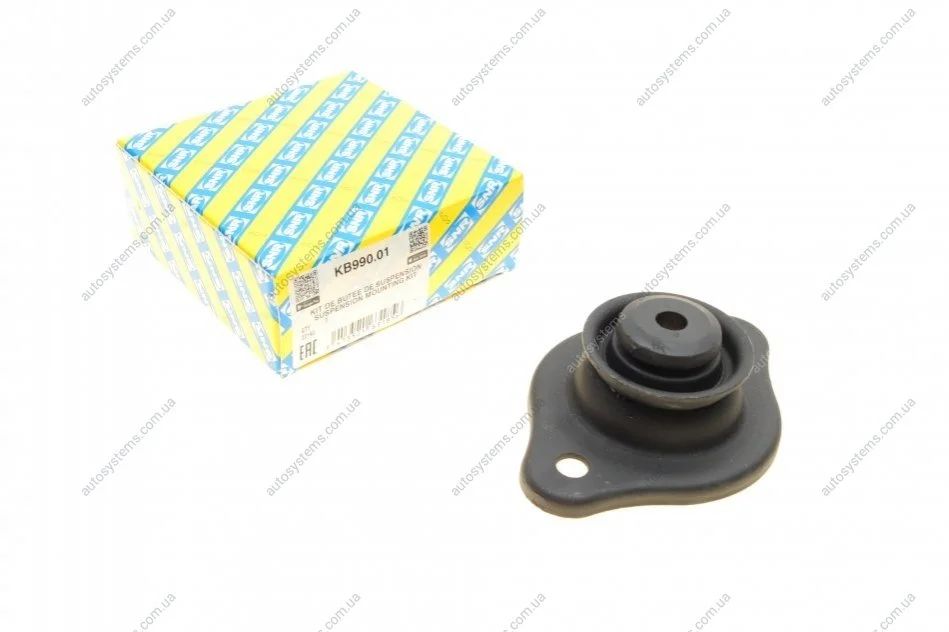 Подушка амортизатора (заднього) Chevrolet Aveo 1.2/1.4 03- SNR NTN KB990.01 (фото 1)