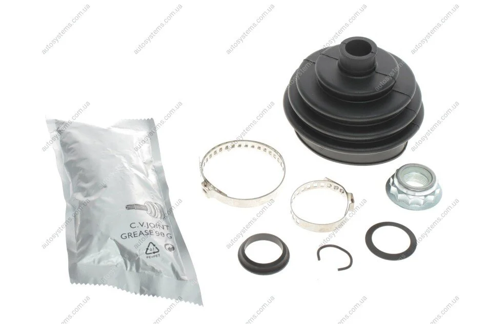 Пильник ШРКШ (зовнішній) Audi A3/TT/Seat Leon/Toledo/Skoda Octavia/VW Golf 96-10 (19x76.5) (к-кт) SNR NTN OBK54.006 (фото 1)