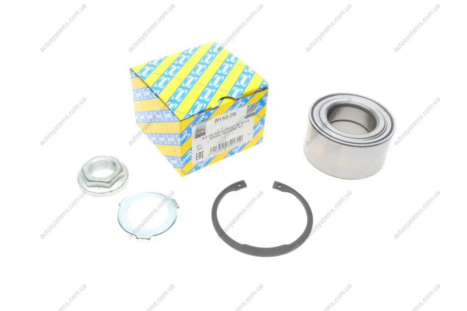Підшипник маточини (задньої) BMW 3 (E36) 90-99 (39x72x37) M42/M43/M44 SNR NTN R150.28 (фото 1)