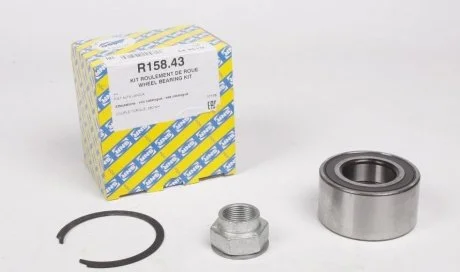 Підшипник колеса,комплект SNR NTN R158.43