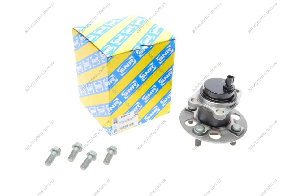 Підшипник маточини (задньої) Toyota Yaris 05- (+ABS) SNR NTN R169.76 (фото 1)