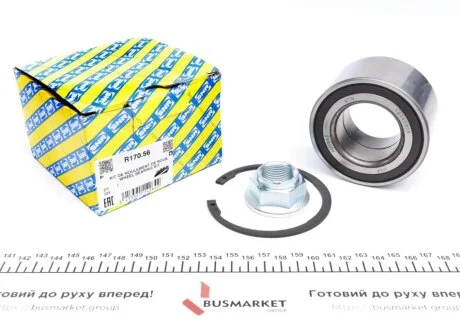 Підшипник колеса,комплект SNR NTN R170.56