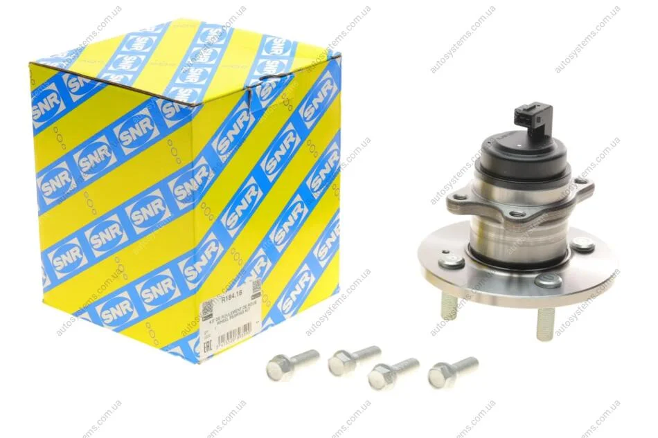 Підшипник маточини (задньої) Hyundai Accent III/Kia Rio II 1.0-1.6 02- SNR NTN R184.18 (фото 1)