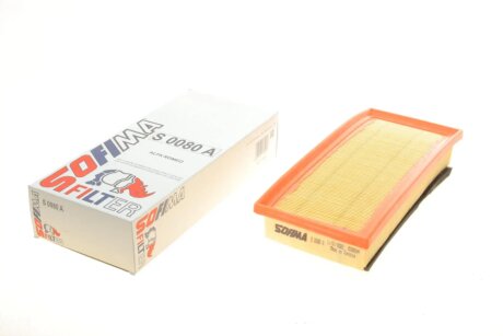 Фільтр повітряний Alfa Romeo 147/GT 1.6/1.8/2.0 JTS 01-10 SOFIMA S 0080 A